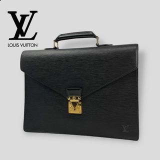 ルイヴィトン(LOUIS VUITTON)の●ルイ ヴィトン● エピ セルヴィエット・アンバサダー 書類かばん ノワール(ビジネスバッグ)