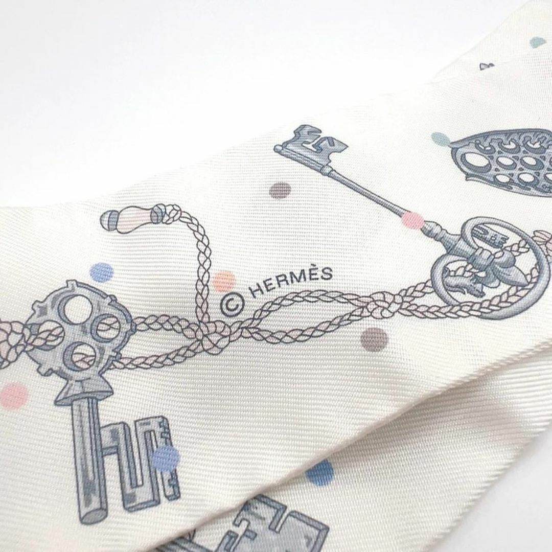 Hermes(エルメス)の◇エルメス◇シルク/ツイリー/スカーフ/ブランド レディースのファッション小物(バンダナ/スカーフ)の商品写真