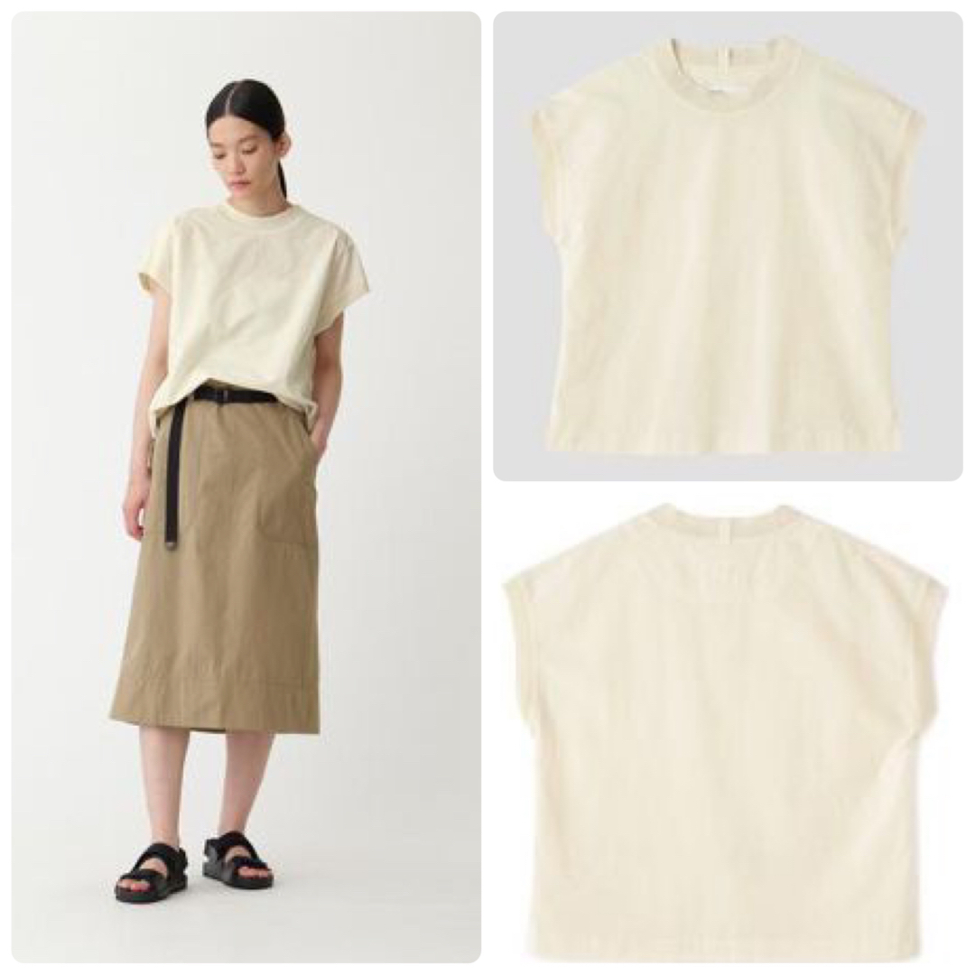 MARGARET HOWELL(マーガレットハウエル)のMHL. マーガレットハウエル HIGHCOUNT COTTON LINEN レディースのトップス(シャツ/ブラウス(半袖/袖なし))の商品写真