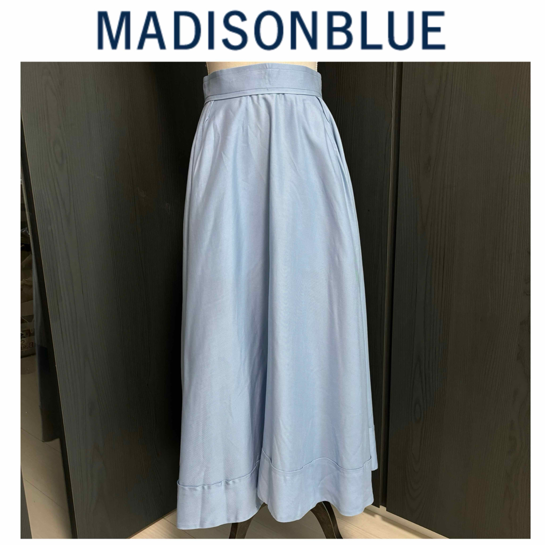 MADISONBLUE(マディソンブルー)の定価7.1万　未使用タグ付　マディソンブルー　サーキュラースカート レディースのスカート(ロングスカート)の商品写真
