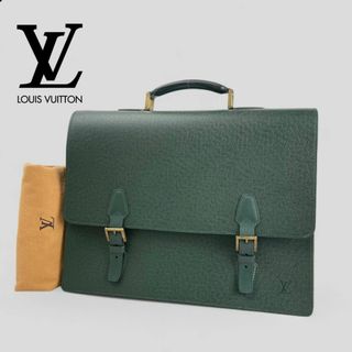 ルイヴィトン(LOUIS VUITTON)のほぼ未使用■ルイヴィトン■ タイガ タシュケント ビジネスバッグ M30084(ビジネスバッグ)