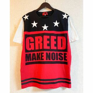 GREED - グリード(GREED) 　半袖　Tシャツ　ロゴ　ストリート　XLサイズ