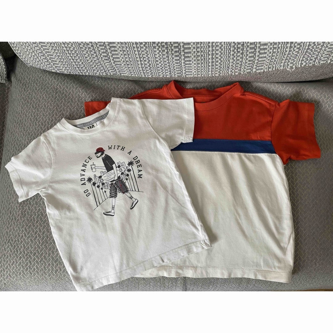 UNIQLO(ユニクロ)のキッズ ユニクロ Tシャツ 2枚セット キッズ/ベビー/マタニティのキッズ/ベビー/マタニティ その他(その他)の商品写真