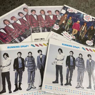 スマップ(SMAP)のSMAP SHOP　グッズ購入特典　ポストカード　カレンダー　5枚セット(アイドルグッズ)