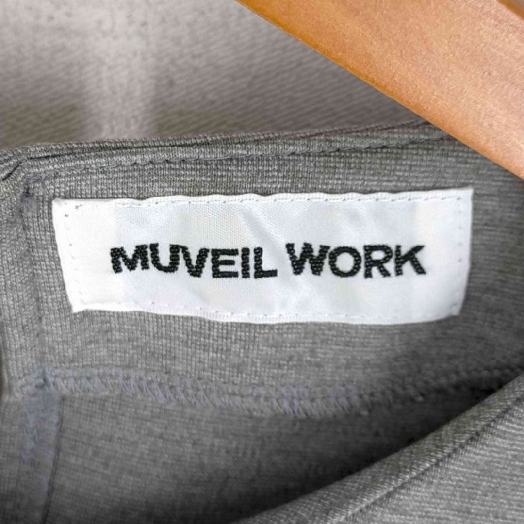 MUVEIL WORK(ミュベールワーク)のMUVEIL WORK(ミュベール ワーク) Iラインポンチワンピース レディースのワンピース(その他)の商品写真