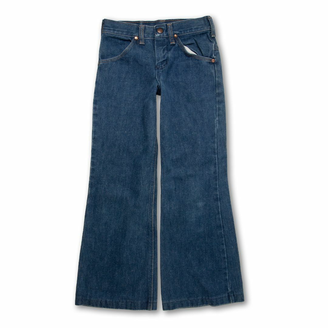 Wrangler(ラングラー)の1980年代 ビンテージ ラングラー キッズ フレアジーンズ Wrangler レディースのパンツ(デニム/ジーンズ)の商品写真