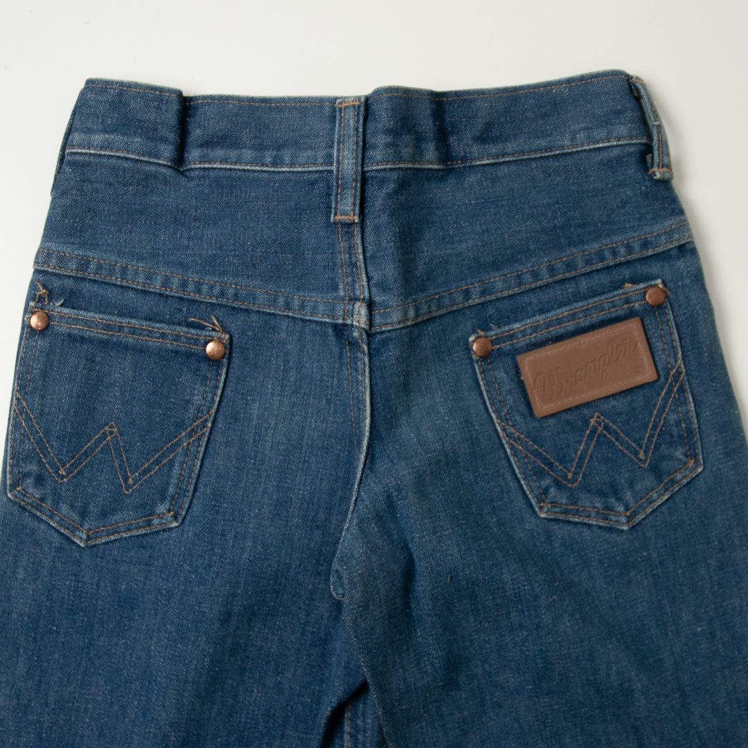 Wrangler(ラングラー)の1980年代 ビンテージ ラングラー キッズ フレアジーンズ Wrangler レディースのパンツ(デニム/ジーンズ)の商品写真