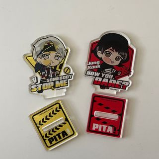 ボウダンショウネンダン(防弾少年団(BTS))のBTS  TinyTan タイニータン アクリルスタンド　V、グク(アイドルグッズ)