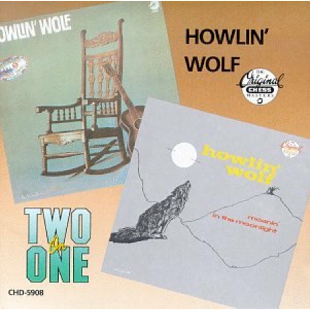 (CD)Moanin in the Moonlight & Howlin Wolf／Howlin Wolf エンタメ/ホビーのCD(ブルース)の商品写真