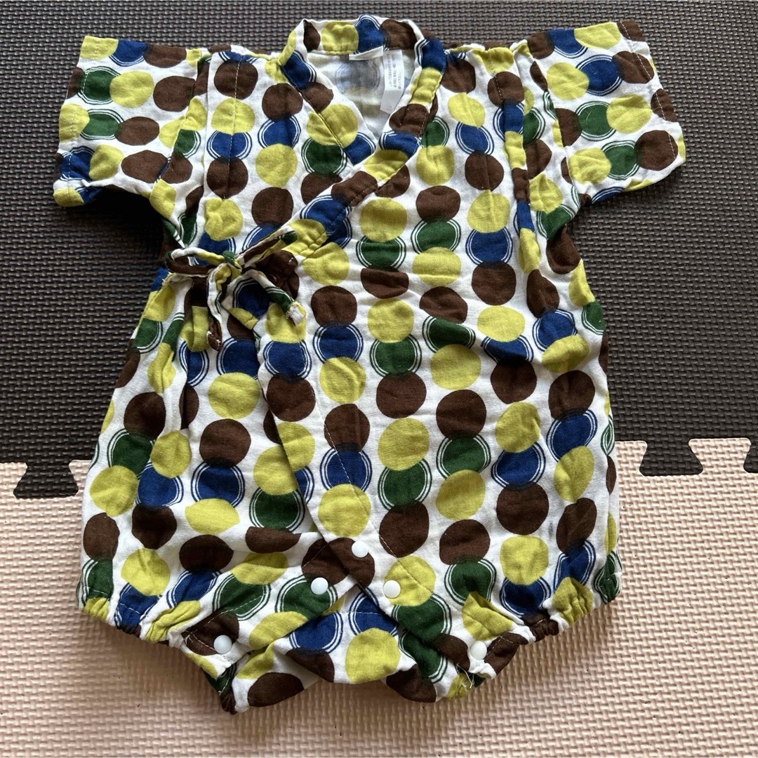 甚平 80cm キッズ/ベビー/マタニティのキッズ服男の子用(90cm~)(甚平/浴衣)の商品写真