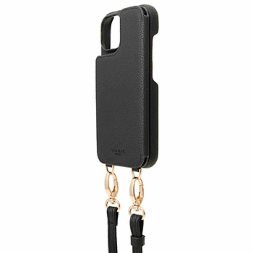 GRAMAS(グラマス)のPUレザー GRAMAS iPhone 15 ショルダー BK 7663 スマホ/家電/カメラのスマホアクセサリー(iPhoneケース)の商品写真