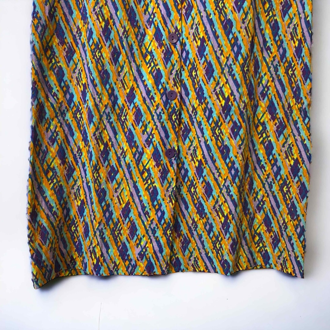 MISSONI(ミッソーニ)の【MISSONI MARE】 美品  ノースリーブロングシャツ レディースのトップス(シャツ/ブラウス(半袖/袖なし))の商品写真