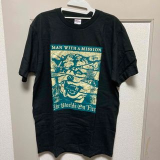 マンウィズアミッション Tシャツ　 L 大阪(Tシャツ/カットソー(半袖/袖なし))