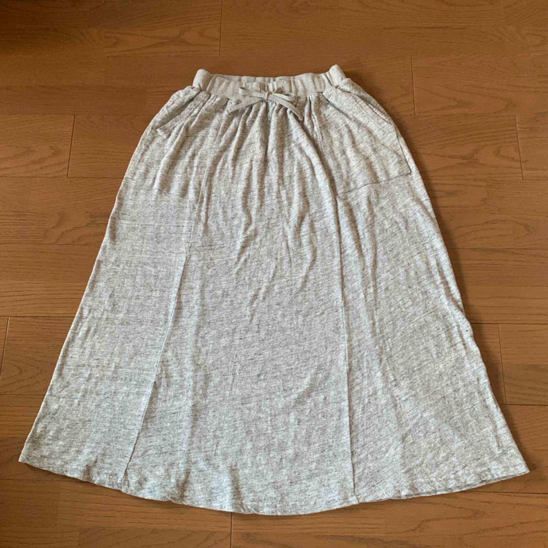 ニットジャージ　ロングスカート レディースのスカート(ロングスカート)の商品写真