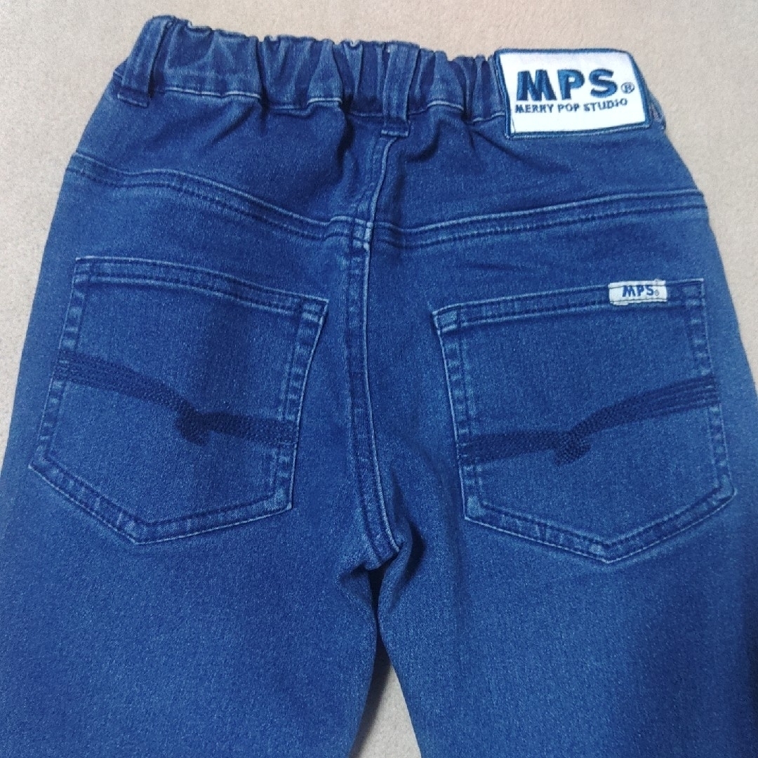 MPS(エムピーエス)のMPS　 ストレッチ デニム ロング パンツ  140 キッズ/ベビー/マタニティのキッズ服男の子用(90cm~)(パンツ/スパッツ)の商品写真