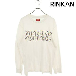 シュプリーム(Supreme)のシュプリーム  19SS  International L/S Tee インターナショナルロゴ長袖カットソー メンズ L(Tシャツ/カットソー(七分/長袖))