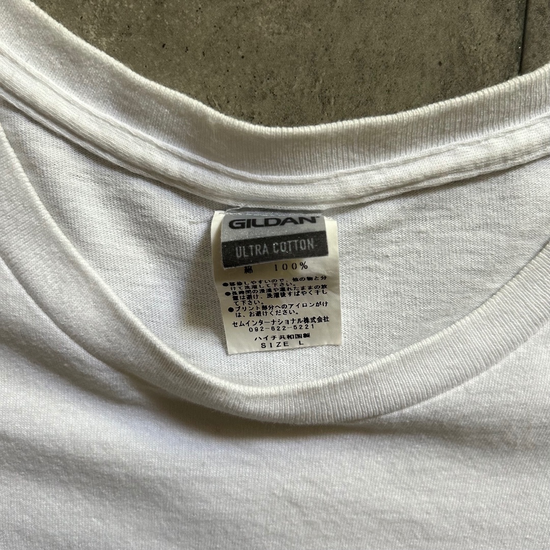 GILDAN(ギルタン)のGILDAN ギルタン バンドtシャツ ソニックユース ホワイト L メンズのトップス(Tシャツ/カットソー(半袖/袖なし))の商品写真