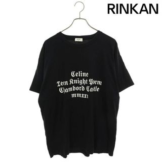 セリーヌ(celine)のセリーヌバイエディスリマン  21AW  2X856501F フロントロゴTシャツ メンズ L(Tシャツ/カットソー(半袖/袖なし))