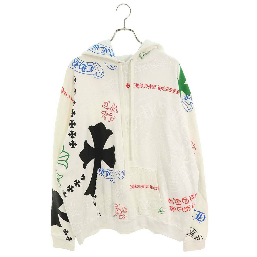 Chrome Hearts(クロムハーツ)のクロムハーツ  STENCIL HOODIE ステンシルプリントプルオーバーパーカー メンズ XL メンズのトップス(パーカー)の商品写真