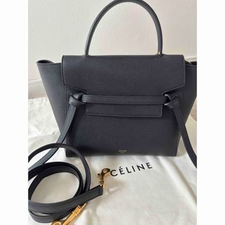 セリーヌ(celine)の極美品★セリーヌ　ベルトバッグ　マイクロ(ハンドバッグ)