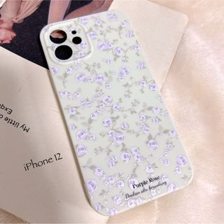 ローズバッド(ROSE BUD)の【新品】iPhone12 スマホケース　韓国　小花柄(iPhoneケース)