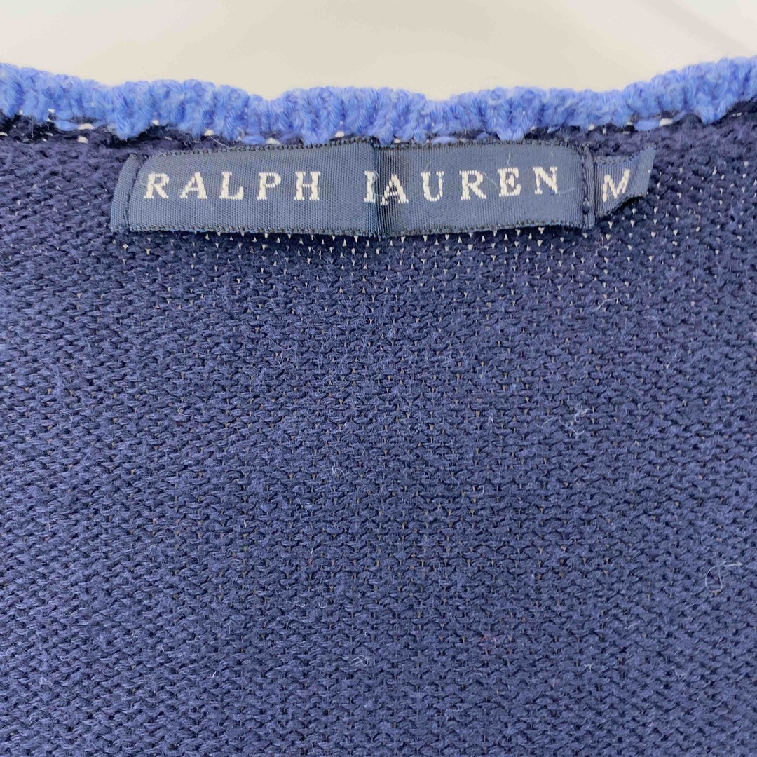 Ralph Lauren(ラルフローレン)のRALPH LAUREN ラルフローレン レディース カーディガン ショート丈 ネイビー トッパー レディースのトップス(カーディガン)の商品写真