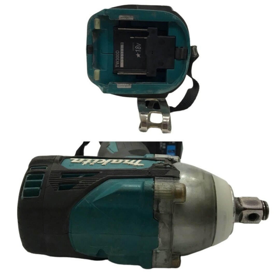 Makita(マキタ)のmakita マキタ インパクトドライバ TW300D 本体のみ 稼働品 マキタブルー 【中古品】 22404R12 インテリア/住まい/日用品のインテリア/住まい/日用品 その他(その他)の商品写真