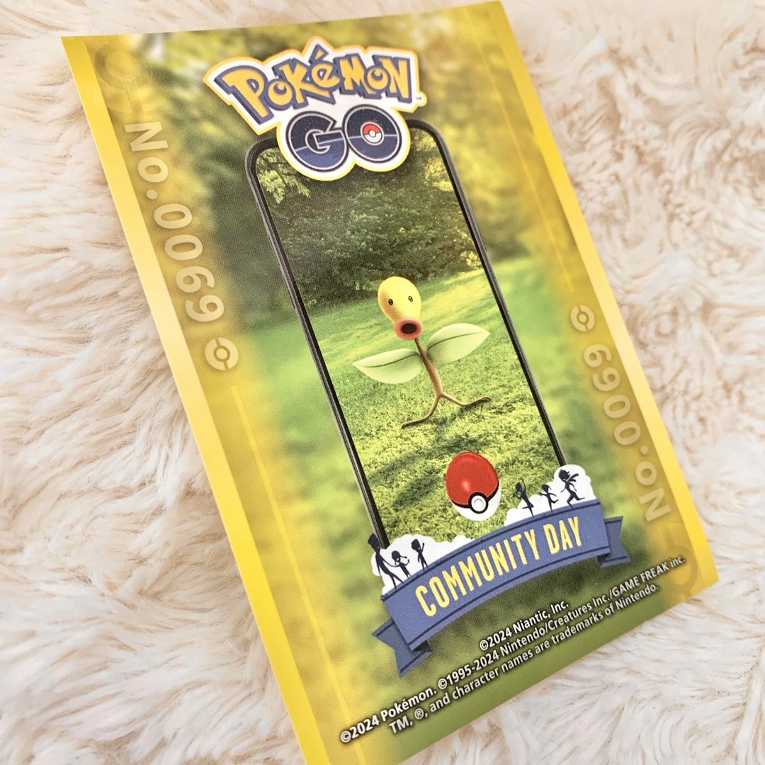 ポケモンGO マダツボミ ステッカー エンタメ/ホビーのアニメグッズ(その他)の商品写真