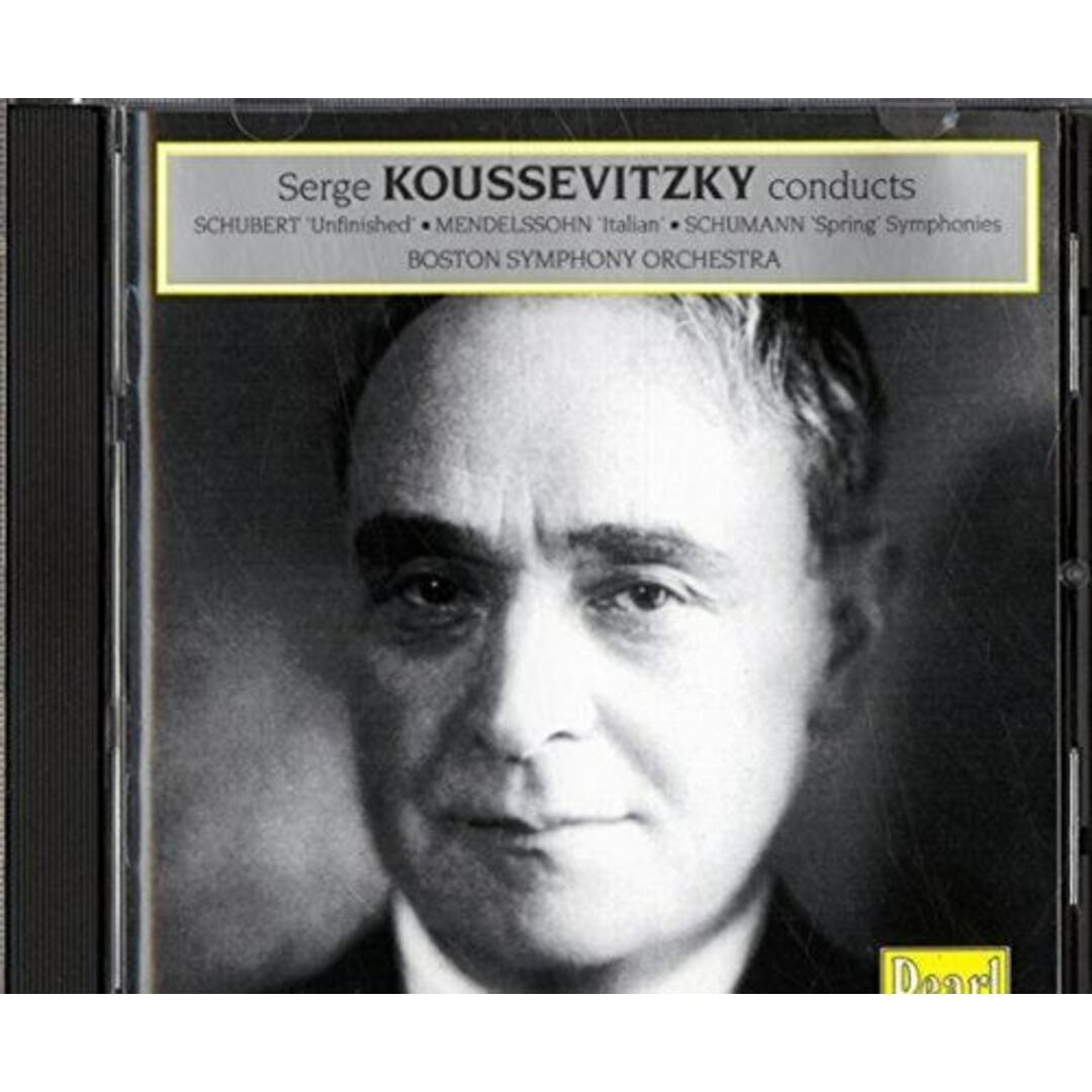 【中古CD】Conducts Schubert, Mendelssohn & Schumann／Serge Koussevitzky/Felix Mendelssohn/Robert Schumann/メンデルスゾーン/シューベルト エンタメ/ホビーのCD(その他)の商品写真