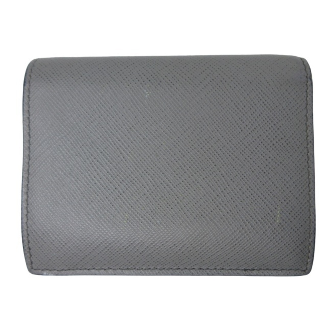 PRADA(プラダ)のプラダ PRADA サフィアーノ ウォレット 二つ折り財布 グレー 92499 レディースのファッション小物(財布)の商品写真