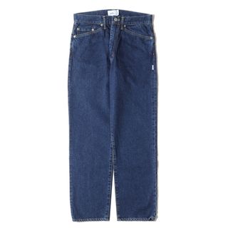 W)taps - 美品 WTAPS ダブルタップス パンツ サイズ:S 22AW ウォッシュ加工 バギー デニムパンツ BLUES BAGGY TROUSERS DENIM INDIGO 04 インディゴ ボトムス ジーンズ ジーパン【メンズ】【中古】