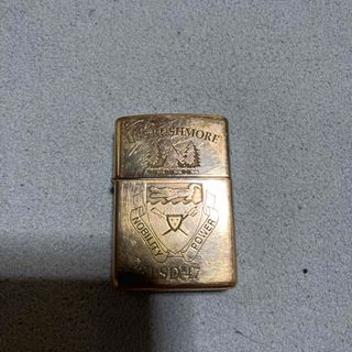 ジッポー(ZIPPO)のzippo USS RUSHMORE   LSD47  ゴールド(タバコグッズ)