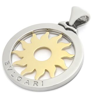 ブルガリ(BVLGARI)のブルガリ BVLGARI ペンダントトップ トンド サン  K18YG ステンレススチール イエローゴールド×シルバー 750YG SS 【中古】(その他)