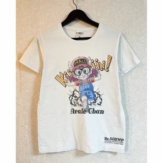 Dr.スランプ アラレちゃん　半袖　Tシャツ　ホワイト　白　Sサイズ(その他)