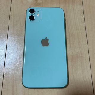 アップル(Apple)のiPhone11 Apple グリーン 64GB(iPhoneケース)