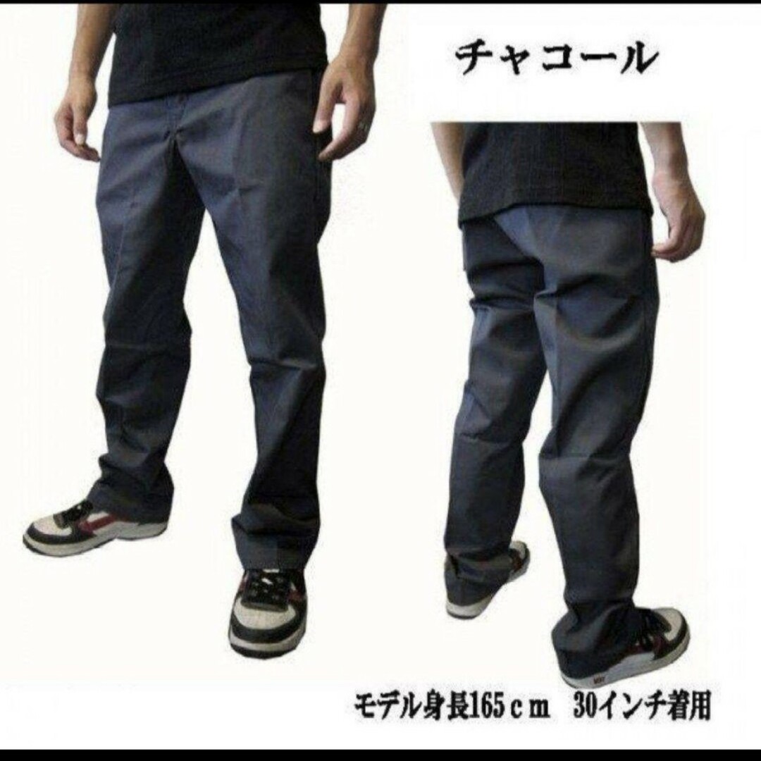 Dickies(ディッキーズ)の新品 32x30 CH スリムフィット ワークパンツ ディッキーズ チャコール メンズのパンツ(ワークパンツ/カーゴパンツ)の商品写真