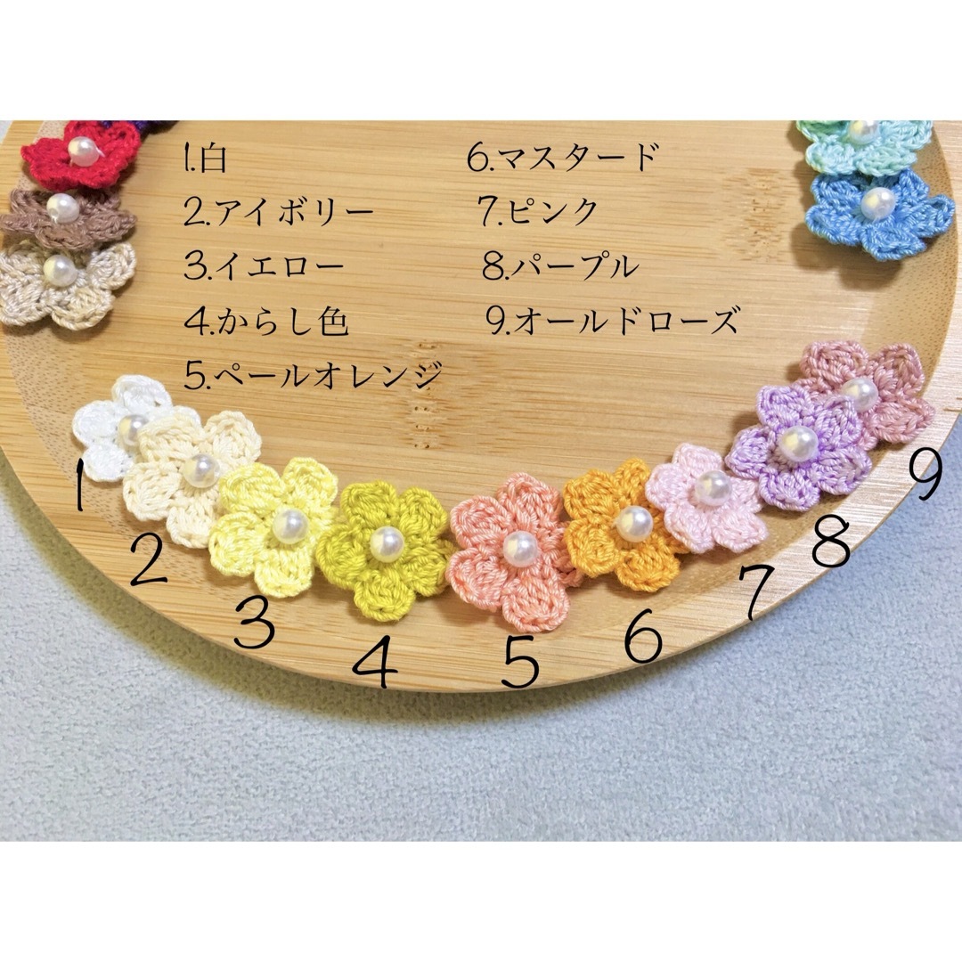 mini flower garland ハンドメイドのパーティー(ガーランド)の商品写真