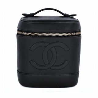 シャネル(CHANEL)のCHANEL シャネル 【極美品】 デカココ キャビアスキン バニティバッグ(ハンドバッグ)