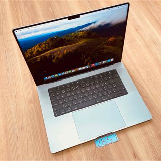 マック(Mac (Apple))のMacBook pro 16インチ 2021 メモリ64GB 2TB 管2857(ノートPC)