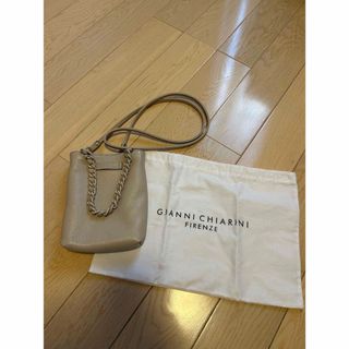 ジャンニキャリーニ(GIANNI CHIARINI)のGIANNI CHIARINI ショルダーバッグ グレー(ショルダーバッグ)