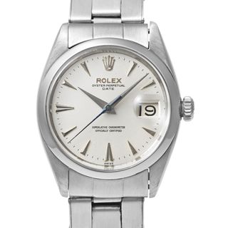 ロレックス(ROLEX)のROLEX オイスターパーペチュアル デイト Ref.1500 シルバー アンティーク品 メンズ 腕時計(腕時計(アナログ))