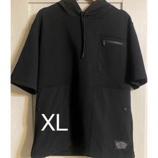 GU × UNDERCOVER ダブルフェイスパーカ(5分袖) XL ブラック