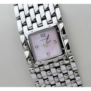 Cartier - 美品 カルティエ パンテール リュバン ピンクシェル SM Cartier 