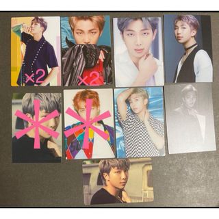 RM 9枚　公式アルバム　付属トレカ　 BTS  THE BEST (アイドルグッズ)