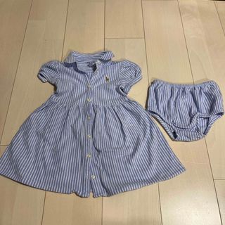 POLO RALPH LAUREN - ラルフローレン　ワンピースセット80cm(12M)