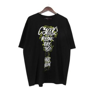 ステューシー(STUSSY)のステューシー STUSSY × ボーンレイズド BORN RAISED ■ 23AW 【 Handstyles Tee 】 ハンドスタイル ロゴ プリント 半袖 Tシャツ　f21226(Tシャツ/カットソー(半袖/袖なし))