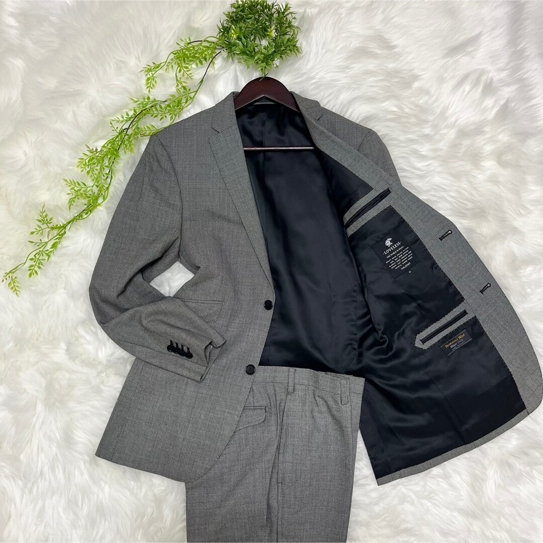 LOVELESS(ラブレス)のLOVELESS スーツ セットアップ ジャケット パンツ メンズのスーツ(セットアップ)の商品写真