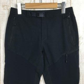 モンベル(mont bell)のWOMENs S モンベル ガイドパンツ ソフトシェル MONTBELL 1105686 BK Black ブラック系(その他)