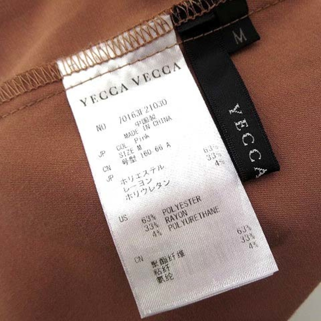 YECCA VECCA(イェッカヴェッカ)のイェッカヴェッカ パンツ アンクル テーパード 2タック センタープレス M レディースのパンツ(その他)の商品写真