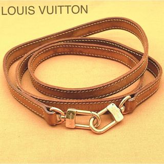 ルイヴィトン(LOUIS VUITTON)のルイヴィトン　ヌメ革 ショルダーストラップ 120cm ゴールド金具 (その他)